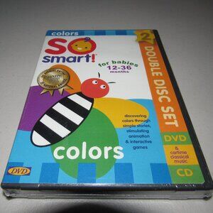So Smart! Colors DVD + CD Set | Baby Learning 12–36 Months | Award-Winning